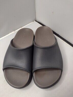 Dansko Devyn Women's Slides Sandals 37 Gray Molded Slip On A27
